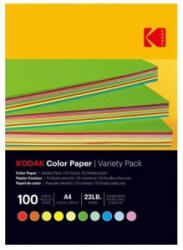 Kodak színes papír otthoni és irodai nyomtatáshoz 80g, A4, 100db (KO-9891300) (KO-9891300)