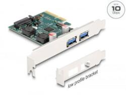 Delock 2 x külső USB 10Gbps PCI Express x4 kártya (90106)