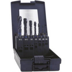 Exact Gépi menetfúró készlet 7 részes HSS-E M3, M4, M5, M6, M8, M10, M12 menethez Exact 43654