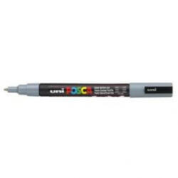 uni Posca PC-3M dekormarker szürke (PC-3M GREY(E)) (PC-3M GREY(E)) - aqua