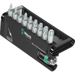 Wera Edzett, ötvözött szerszámacél 10 részes Torx BIT készlet Wera 8667-9/Z 05057115001 (05057115001)