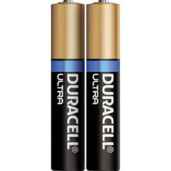 Duracell Miniceruza elem AAAA, 1, 5V 600 mAh, 2 db, Duracell Ultra LR8, LR8D425, R8D425, LR61, E96, MX2500, V4004 - aqua