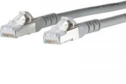 METZ CONNECT RJ45 Hálózati csatlakozókábel, CAT 6A S/FTP [1x RJ45 dugó - 1x RJ45 dugó] 0, 5 m, szürke BTR Netcom (1308450533-E)