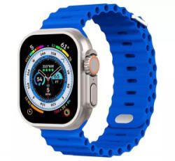 Phoner River Apple Watch 41/40/38 mm szilikon szíj királykék (72489)