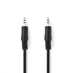Nedis 3, 5 mm-es sztereó audiokábel 1.5m fekete (CAGP22000BK15)
