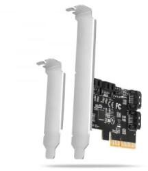 AXAGON 4x SATA port bővítő kártya PCIe (PCES-SA4X4) (PCES-SA4X4)