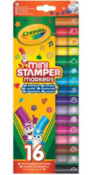 Crayola Crayola: Mini mintázó filctoll készlet 16 db (58-8741) (588741)