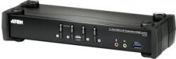 ATEN 4 Portos USB 3.0 4K DisplayPort KVM Switch (CS1924-AT-G)