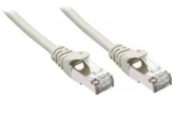 Lindy RJ45 Hálózat Csatlakozókábel CAT 5e F/UTP 1.00 m Szürke Védővel LINDY (48342)