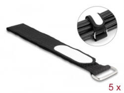 Delock Hook-and-loop 305mm x 25mm kábelkötegelő 5db (19608) (19608)
