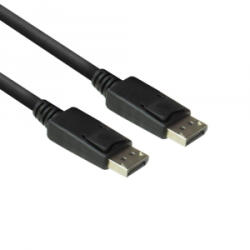 ACT DisplayPort 1.2 kábel 2m fekete (AC3902) (AC3902)