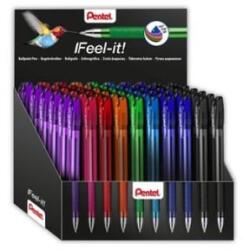 Pentel Feel it 0, 35mm kupakos golyóstoll 60db (BX487-5E) (BX487-5E) - aqua