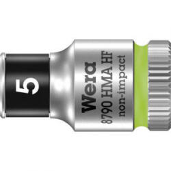 Wera 8790 HMA 05003719001 Külső hatlap Dugókulcs betét 5 mm 1/4 (6, 3 mm)