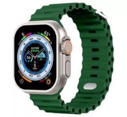 Phoner River Apple Watch 41/40/38 mm szilikon szíj zöld (72490) (PH72490)