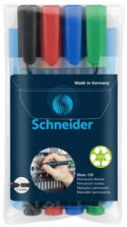 Schneider 'Maxx 130' alkoholos marker készlet 4 különböző szín (113094) (sch113094)