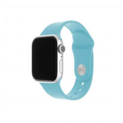 FIXED Set Apple Watch 42/44/45mm szilikon szíj türkiz (FIXSST-434-TU)