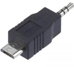 Apple iPod Shuffle töltő és adatcsatlakozó átalakító, mikro USB - 2, 5mm-es jack audio adapter Conrad 1152753 - aqua