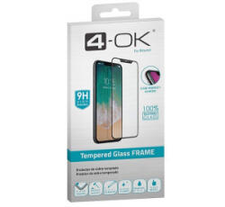 Blautel 4-OK képernyővédő üveg (3D full glue, íves, teljes felületén tapad, tok barát, karcálló, 9H) FEKETE [Samsung Galaxy A11 (SM-A115F)] (PRFA11)