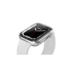 Uniq Glase Dual Pack Apple Watch S7 41mm szilikon tok átlátszó-fekete (62298) (UN62298)