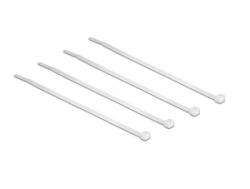 Delock kábelkötözők 100 x 2.5 mm 100 db átlátszó (18605)