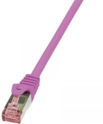 LogiLink RJ45 Hálózati csatlakozókábel, CAT 6 S/FTP [1x RJ45 dugó - 1x RJ45 dugó] 1, 5 m Pink LogiLink - aqua