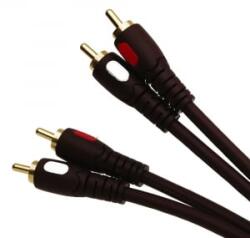 KáCsa Audió KáCsa KCB-205 RCA sztereó összekötő kábel 0.5m (KCB-205)