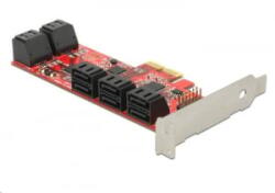 Delock 10xSATA bővítő kártya PCI-E (89384)