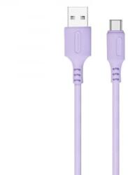 ColorWay USB-A - Type-C kábel 1m lila (CW-CBUC044-PU) (CW-CBUC044-PU)