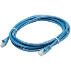 OEM RJ45 CAT6 UTP M/M adatkábel 10m LSOH kék (XUTPSZC6KAB10K)