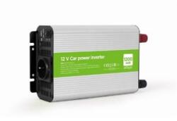 Gembird autós inverter 1200W, 12V - 2x USB-A port (EG-PWC1200-01)