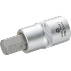 TOOLCRAFT Dugókulcs betét 12, 5 mm (1/2), hatlapú bittel 12mm, hossz: 55 mm, TOOLCRAFT (816160)