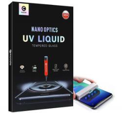 Mocolo UV LIQUID képernyővédő üveg (3D full cover, íves, karcálló, 0.3mm, 9H + UV lámpa) ÁTLÁTSZÓ [Huawei Mate 20 Pro]