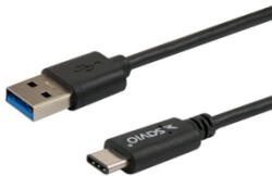 SAVIO CL-101 USB-A - USB-C kábel 1m