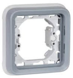 Legrand 69681 Plexo 55 süllyesztett 1-es keret, szürke (069681)