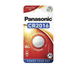 Panasonic CR2016 3V lítium gombelem (1db/csomag) (CR-2016L/1BP)