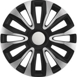 Argo 14'-os Avalon Carbon dísztárcsa szett ezüst-fekete (4db) (ARG14AVALON-CSB)