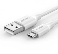 UGREEN USB-A - USB Mikro kábel QC 3.0 2.4A 1.5m fehér (60142)