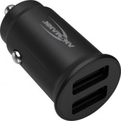 ANSMANN 2xUSB-A autós töltő fekete (1000-0030)