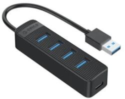 ORICO ORICO-TWU3-4A-BK-EP 4 Portos USB3.0 Hub fekete