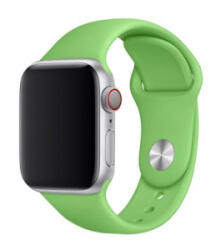 FIXED Apple Watch 38mm/40mm/41mm szilikon szíj szett zöld (FIXSST-436-GRE)