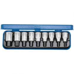 GEDORE 6156250 Belső hatlap Dugókulcs bit betét készlet 9 részes 1/2 (12, 5 mm)