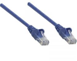 Intellinet RJ45 Hálózat Csatlakozókábel CAT 6 S/FTP 25.00 cm Kék Fólia árnyékolás, Fonat árnyékolás, Halogénmentes Intellinet