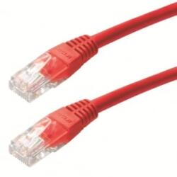 Gembird Cablexpert UTP CAT5e patch kábel 0.25m piros (PP12-0.25M/R)