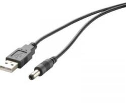 Renkforce USB tápkábel, 5 V DC 3, 5 mm-es dugóval, 1 m, Renkforce - aqua