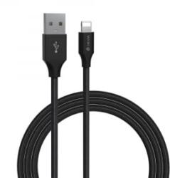DEVIA EC404 USB-A - Lightning töltőkábel 1m fekete