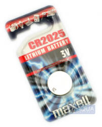 Maxell 3V Lítium gombelem (CR2025) (CR2025)