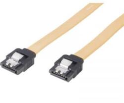 Renkforce SATA merevlemez csatlakozókábel [1x SATA alj, 7 pólus - 1x SATA alj, 7 pólus] 0, 3 m, sárga, renkforce - aqua