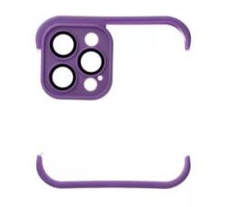 Mini bumper Apple iPhone 12 Pro szilikon tok lila (74463) (MI74463)