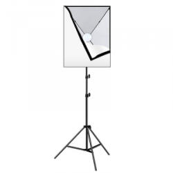 Puluz softbox állvánnyal és izzóval (PU5070EU)