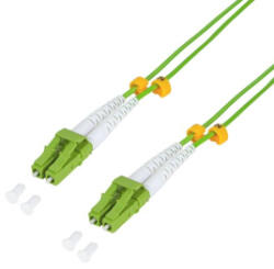 LogiLink Fiber optic duplex patch kábel zöld 2m (FP5LC02) (FP5LC02)